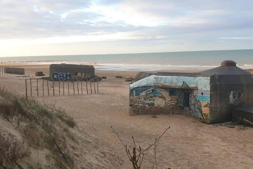 Gite 3 Chambres Neuf Proche Plage Oye-Plage Kültér fotó